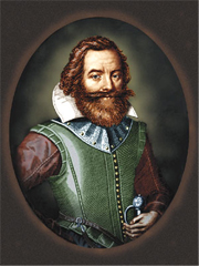 Portrait of John Smith, 1616